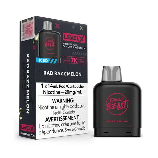 Rad Razz Melon Iced Level X | 14mL - VapeLoft