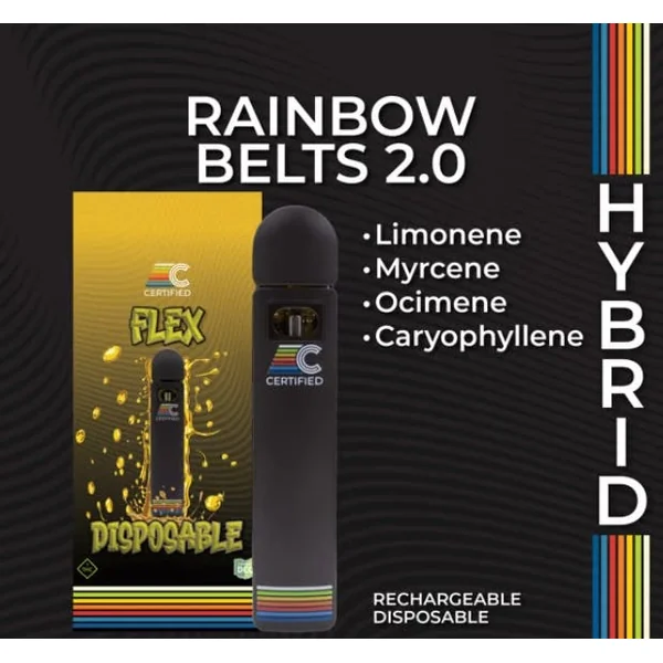 Rainbow Belts 2.0 | Disposable | Flex | 1g