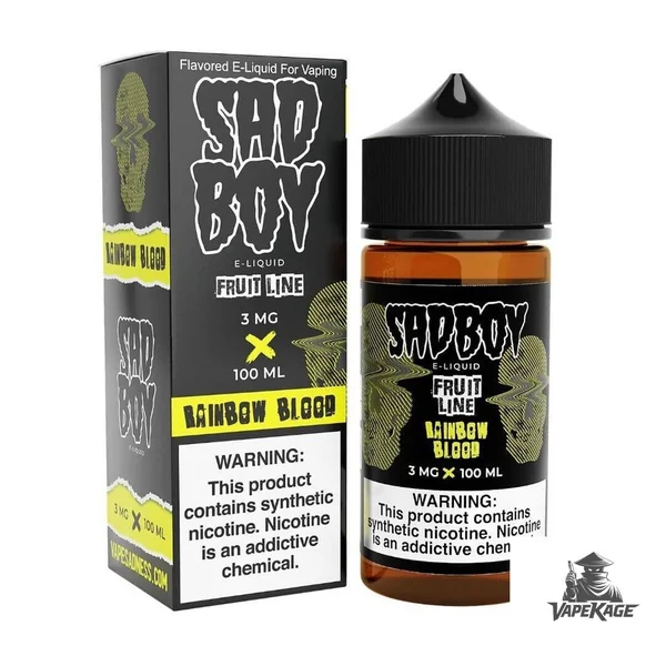 Rainbow Blood Fruit Line — Sadboy E-Liquid 100mL Freebase