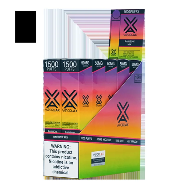 Rainbow Mix VaporLax 1500 - Image 2