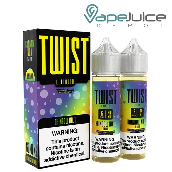 Rainbow No 1 Twist E-Liquid 120ml - Image 2