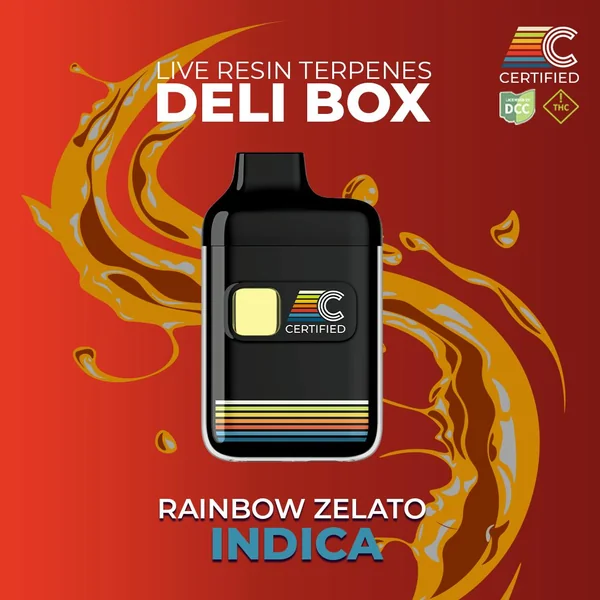Rainbow Zelato | Disposable | Delibox | 1g