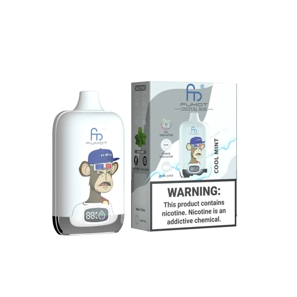 RandM Digital Box 12000 12K Fumot Vape 20ml - Image 4