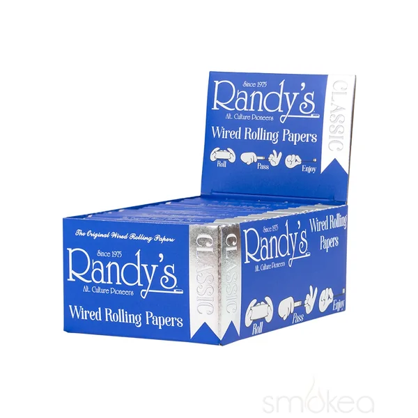 Randy's Classic 1 1/4 Wired Rolling Papers - Image 3