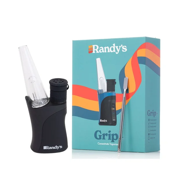Randy’s Grip Plus Vaporizer – Portable E-Rig with Bubbler