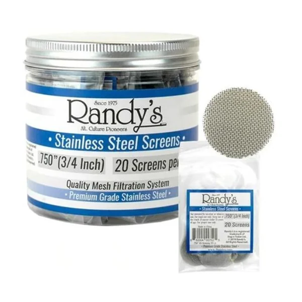 Randy's Stainless Steel Screens Jar