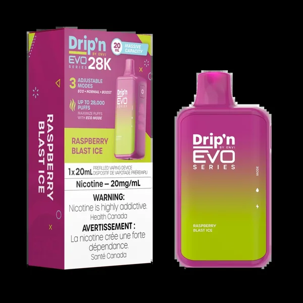 Raspberry Blast Ice Drip'n by Envi EVO Series 28K | VapeLoft