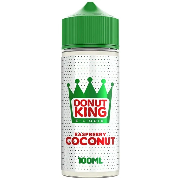 Raspberry Coconut E Liquid 100ml by Donut King