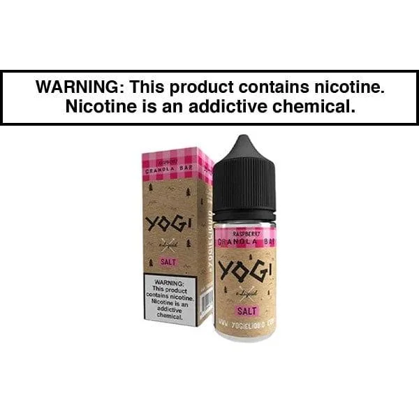 RASPBERRY GRANOLA BAR BY YOGI SALT 30ML