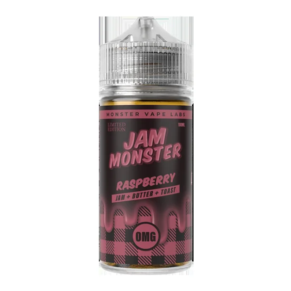 Raspberry Jam Monster eJuice Zero Nicotine 100ml