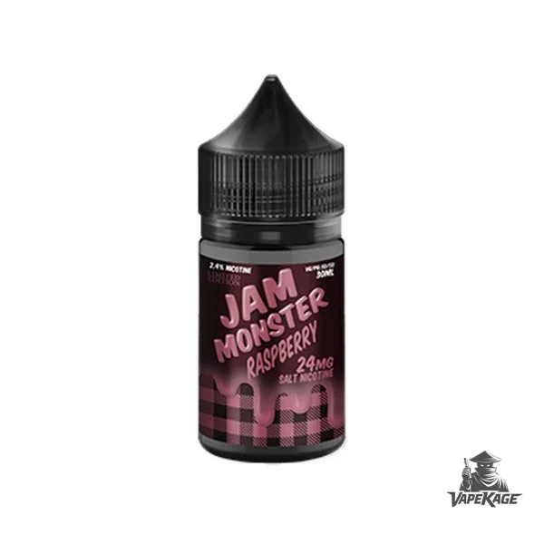 Raspberry — Jam Monster Vape Labs 30mL Nic Salt
