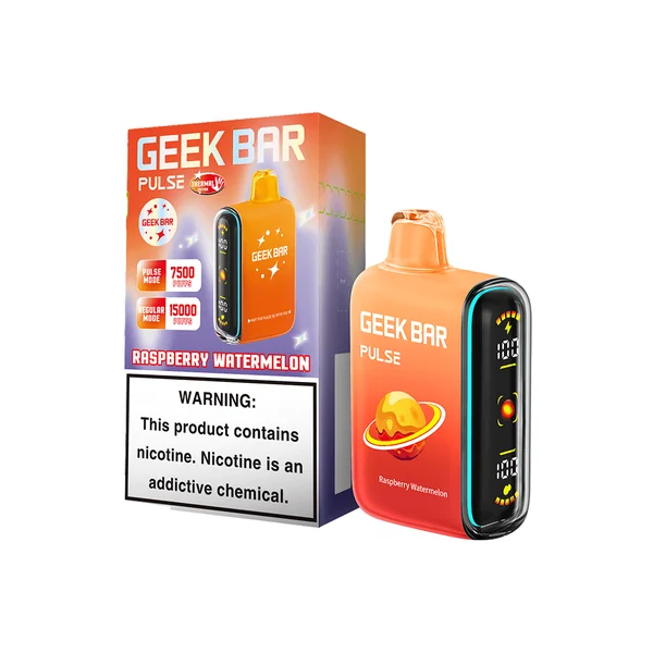 Raspberry Watermelon Geek Bar Pulse 15000