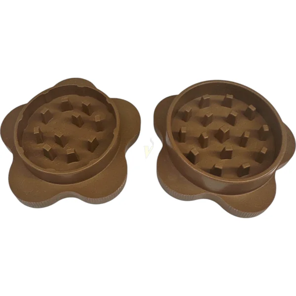 Raw 2 Piece Gripper Hemp Composite Grinder V2 - Image 2