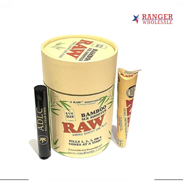 RAW CLASSIC CONE BAMB NAT 25CT