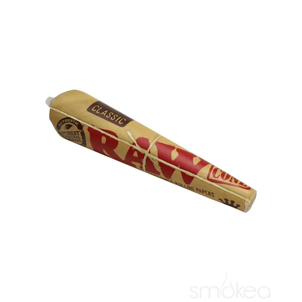 Raw Classic King Size Pre-Rolled Cones (3-Pack)