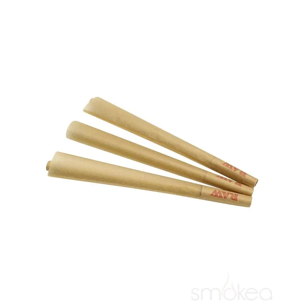 Raw Classic King Size Pre-Rolled Cones (3-Pack) - Image 2