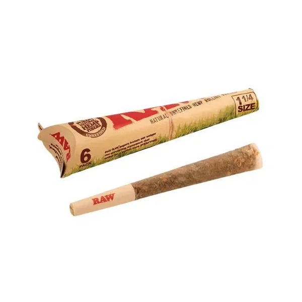 RAW Classic Pre-Rolled Cones 75ct - Image 2