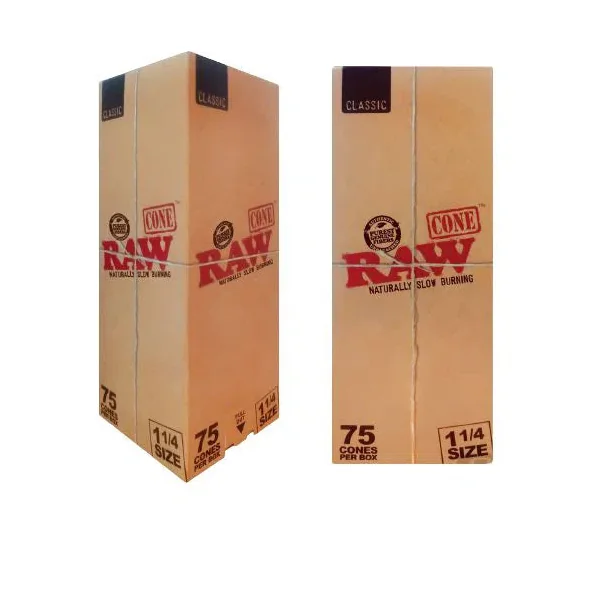 RAW Classic Pre-Rolled Cones 75ct - Image 3