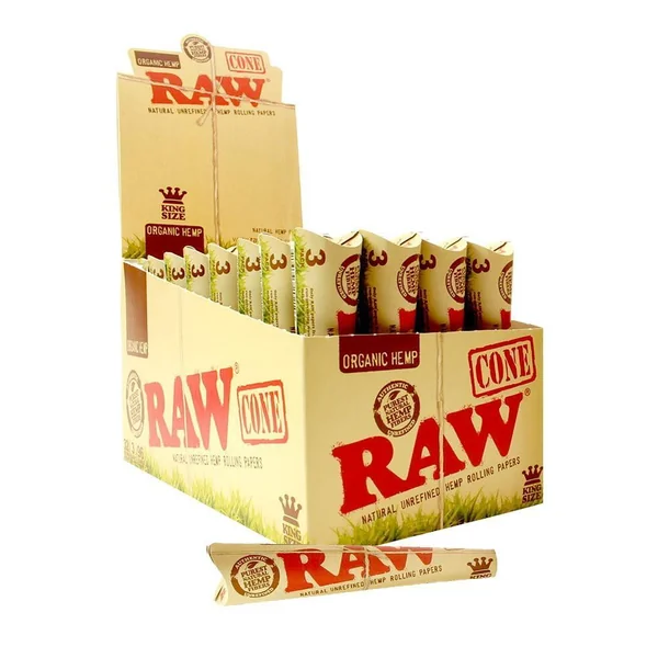 Raw Cone Rolling Papers (32ct)-1 1/4 Size 6pk - Image 3