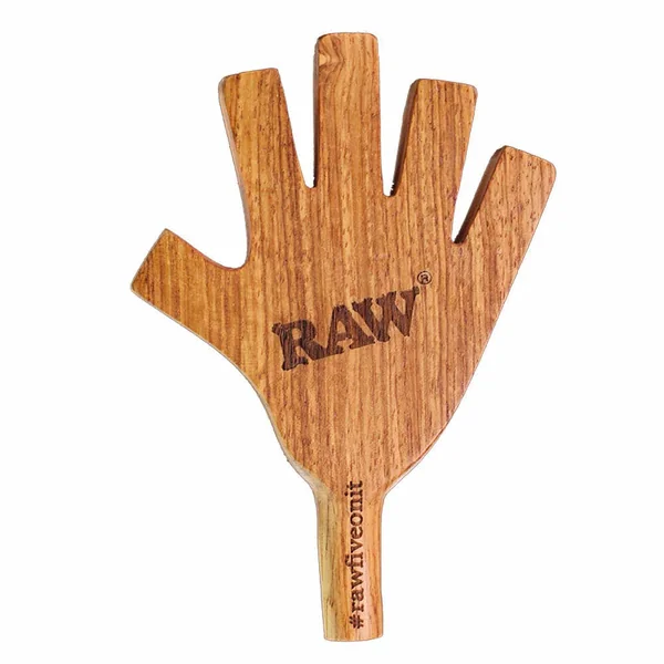 RAW FIVE ON IT Natural Wood Cigarette Holder