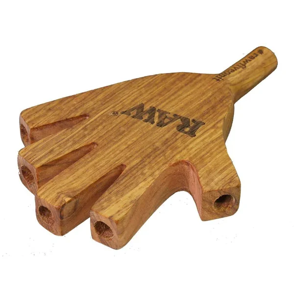 RAW FIVE ON IT Natural Wood Cigarette Holder - Image 2