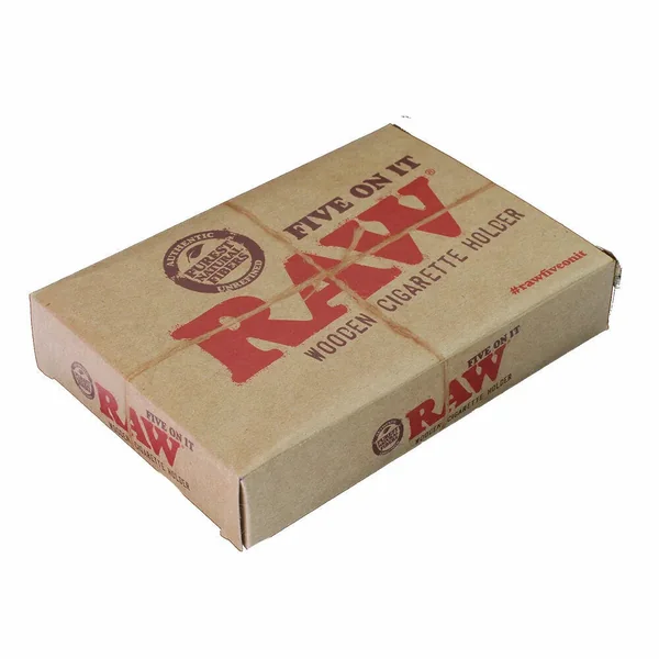 RAW FIVE ON IT Natural Wood Cigarette Holder - Image 4