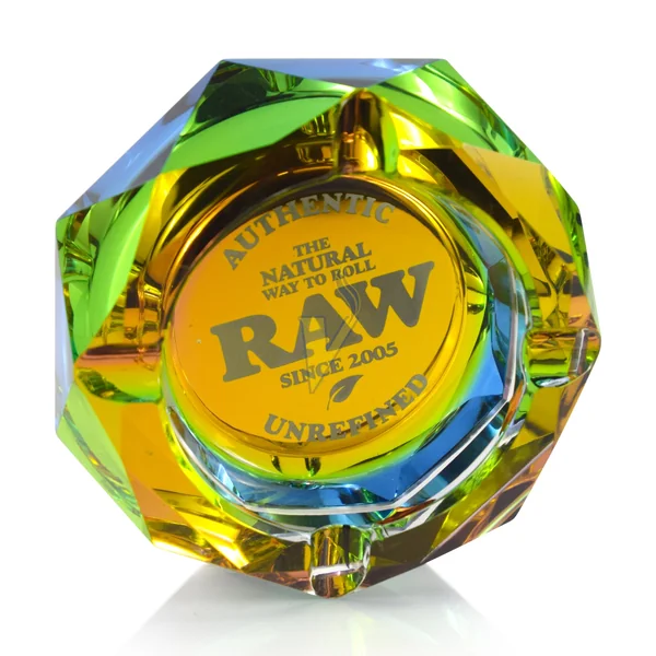 Raw Glass Ash Tray - Image 2