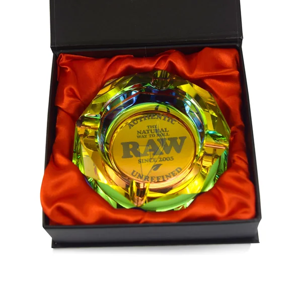 Raw Glass Ash Tray - Image 3