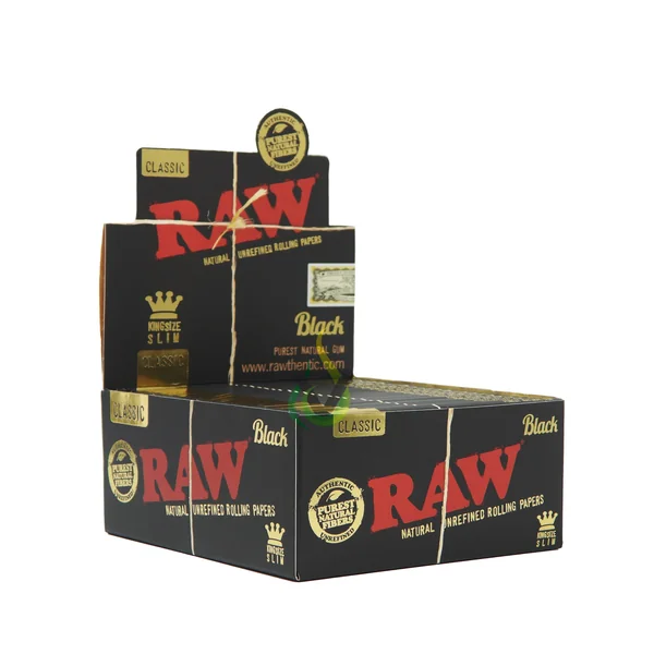 Raw King Size Black Paper Case - Image 2
