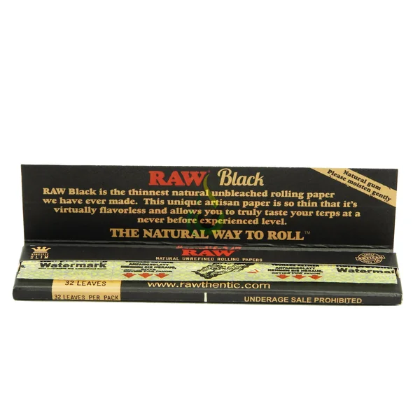 Raw King Size Black Paper Case - Image 3