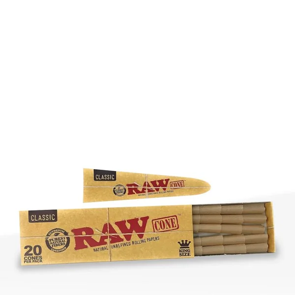 Raw King Size Pre-Rolled Cones - Image 2