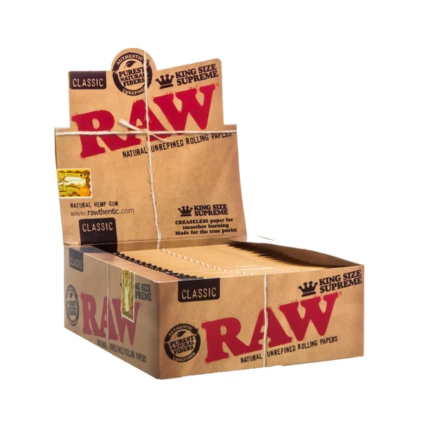 RAW King Size Supreme Rolling Papers - Image 4