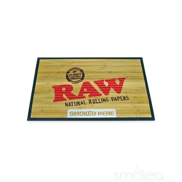 Raw Large Bamboo Floor Mat