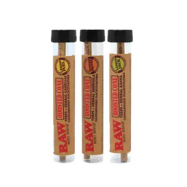 RAW Rocket Boost CBD/Terpene Infused Cones - Image 4