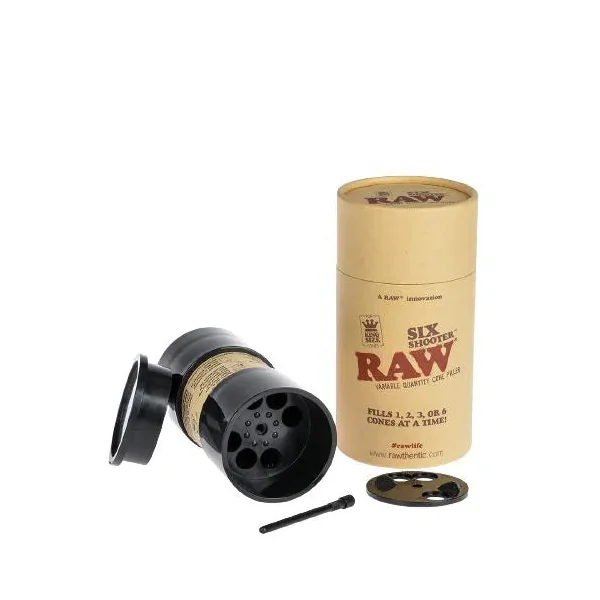 Raw Six Shooter Cone Filler King Size