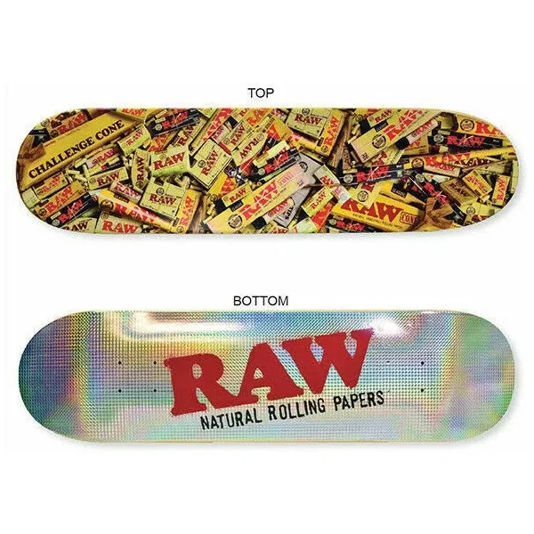 RAW Skateboard -S5 Standard Rainbow Bottom