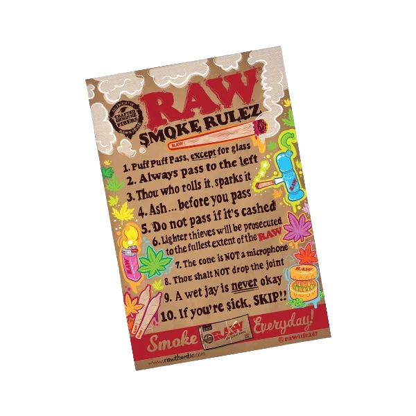 RAW Smoke Rulez Poster