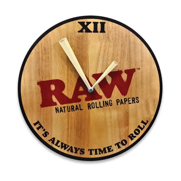 RAW Wooden Wall Clock