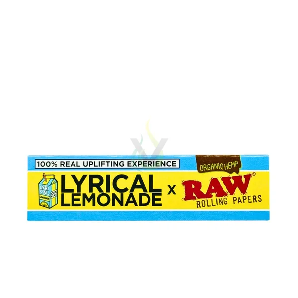 Raw X Lyrical Lemonade Organic Hemp Rolling Papers Case - Image 4