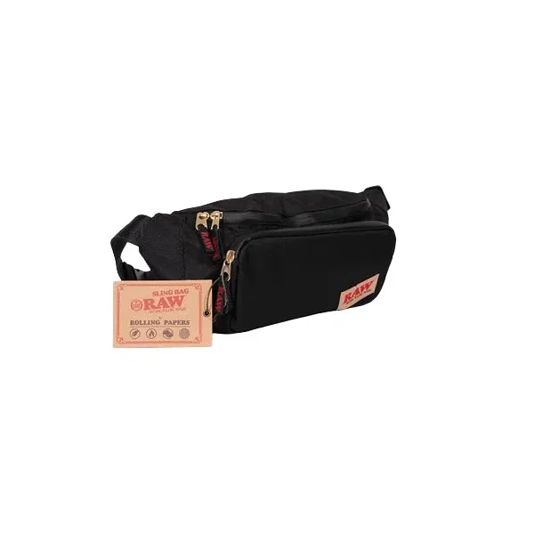 RAW x Rolling Papers Sling Bag with Removable Storage Pouch - Image 3