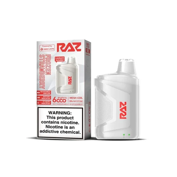 RAZ CA6000 Disposable Vape (5%, 6000 Puffs) - Image 4