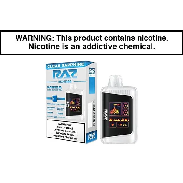 RAZ DC25000 DISPOSABLE VAPE - 25,000 Puffs - Image 34