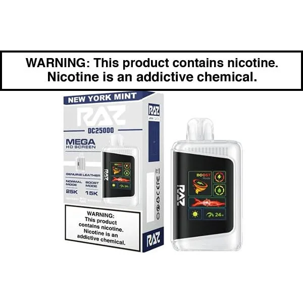 RAZ DC25000 DISPOSABLE VAPE - 25,000 Puffs - Image 38