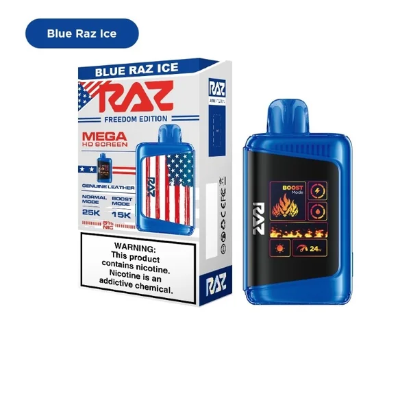 RAZ DC25000 Freedom Edition Disposable Vape 16ml - Image 2