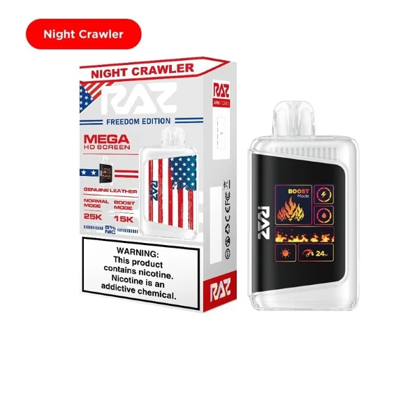 RAZ DC25000 Freedom Edition Disposable Vape 16ml - Image 3