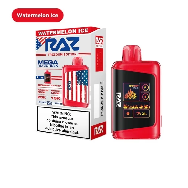 RAZ DC25000 Freedom Edition Disposable Vape 16ml - Image 4