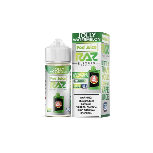 RAZ Jolly Watermelon 100ml by Pod Juice $8.10