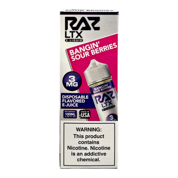 Raz LTX 100ml E Liquid