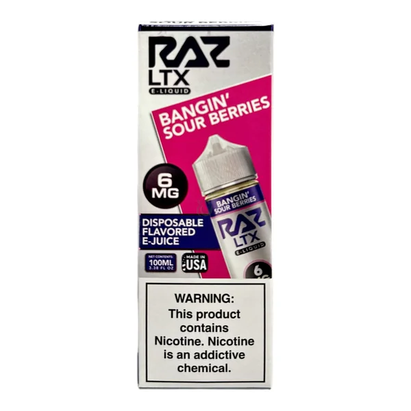 Raz LTX 100ml E Liquid - Image 9