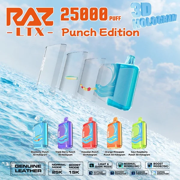 RAZ LTX 25K 3D Hologram Punch Edition - Image 2